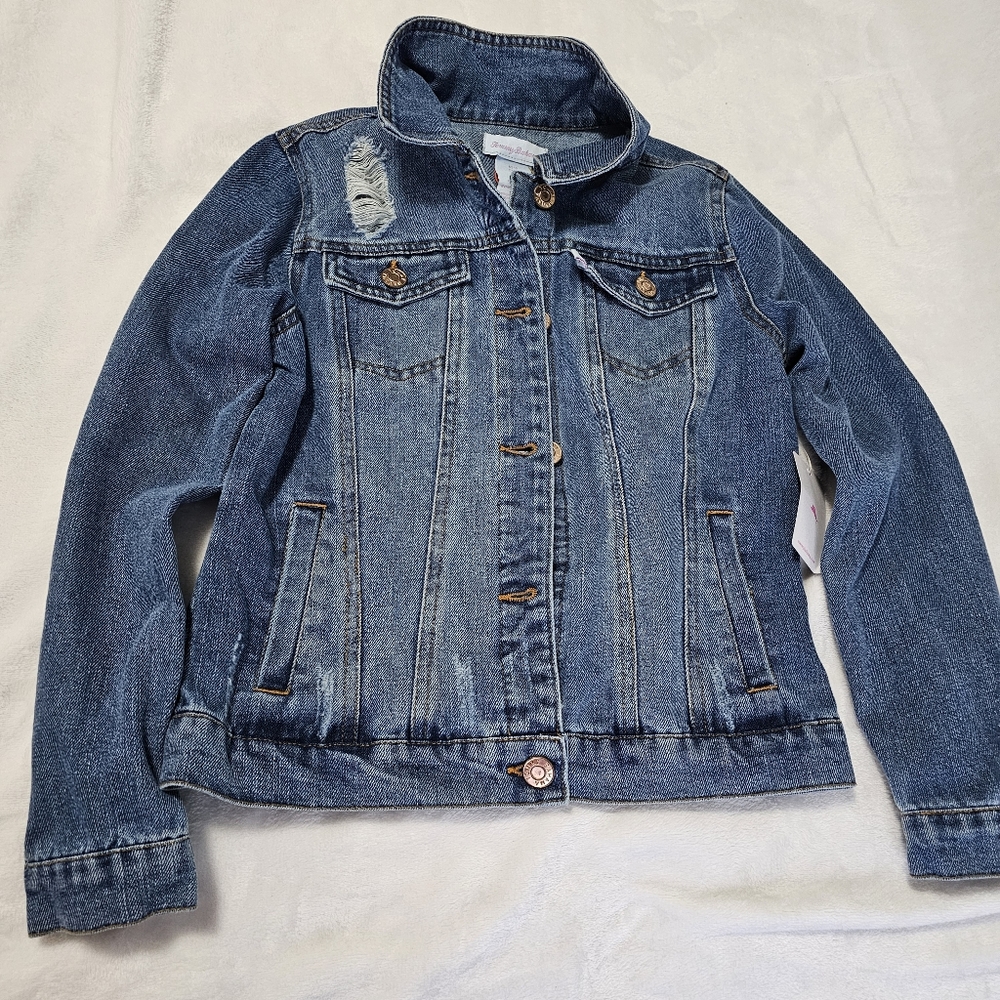 Tommy Bahama girls Jean Jacket size 10